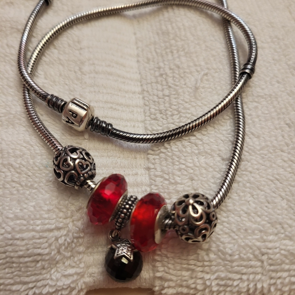 Pandora sterling necklace